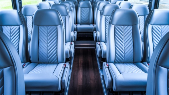 champaign 30 passenger minibus inside