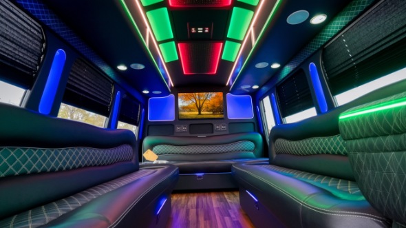 champaign party bus rental rental
