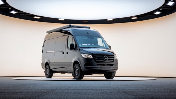 sprinter van with driver